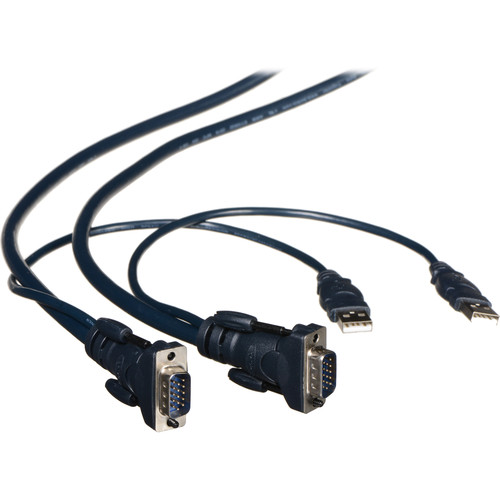 Belkin 6' (1.8 m) OmniView Dual-Port Cable (USB)