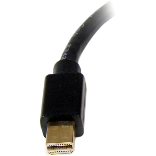 StarTech Mini DisplayPort to DVI Video Adapter Converter (Black)