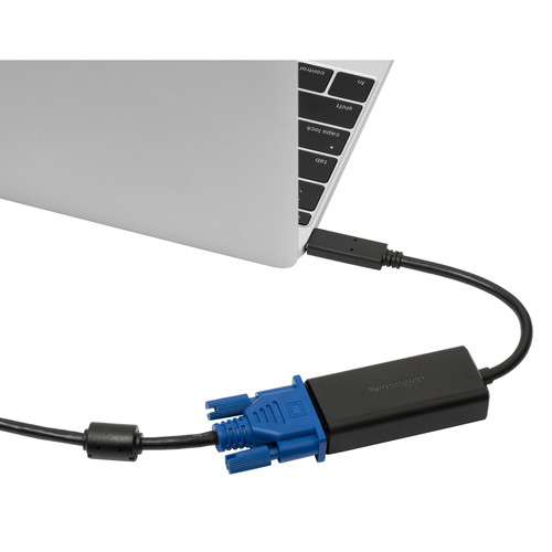 Kensington CV2000V USB Type-C Male to VGA Female Full HD Video Adapter