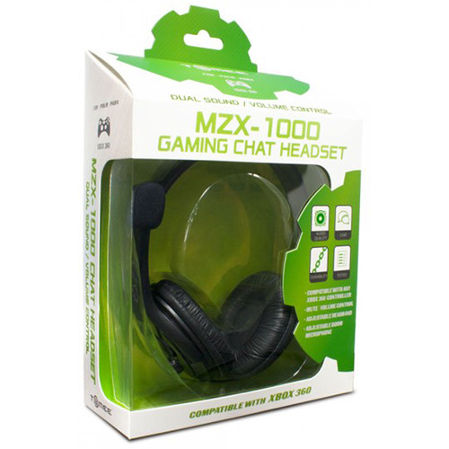 HYPERKIN Tomee MZX-1000 Headset for Xbox 360 (Black)