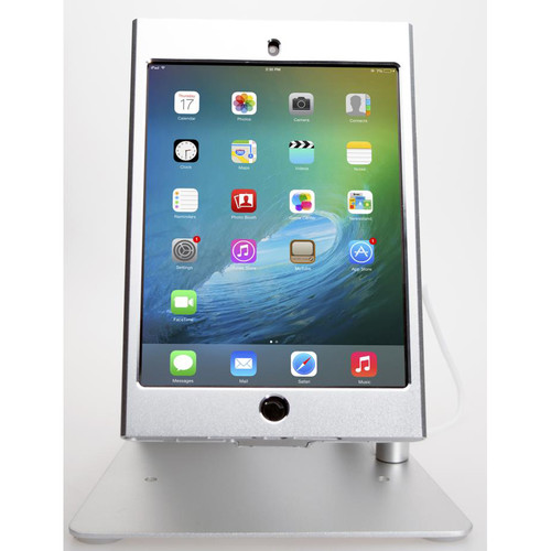CTA Digital Desktop Anti-Theft Stand for iPad mini (Silver)