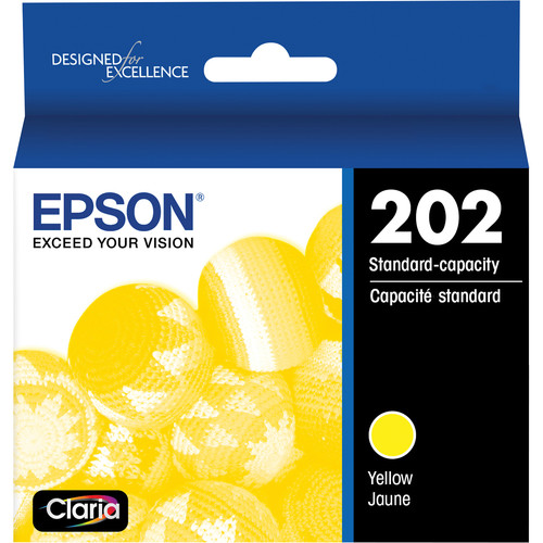 Epson Claria 202 Standard-Capacity Ink Cartridge (Yellow)