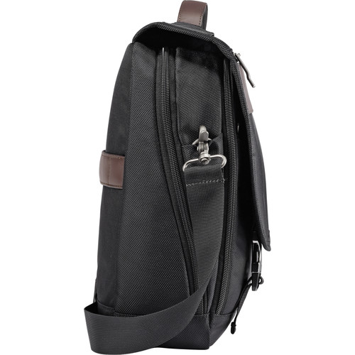 Samsonite Kombi Flapover Briefcase (Black/Brown)