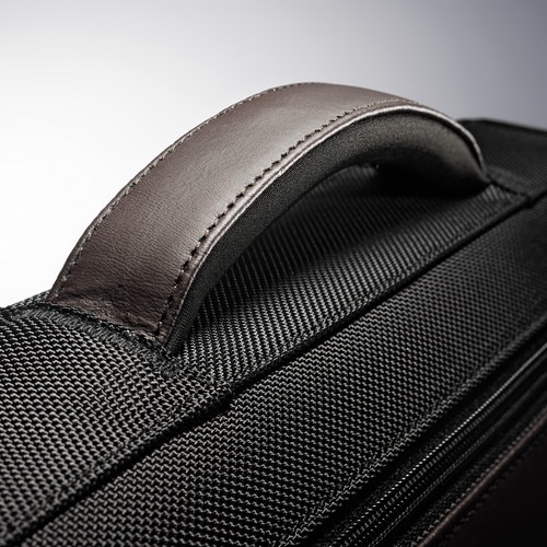 Samsonite Kombi Flapover Briefcase (Black/Brown)
