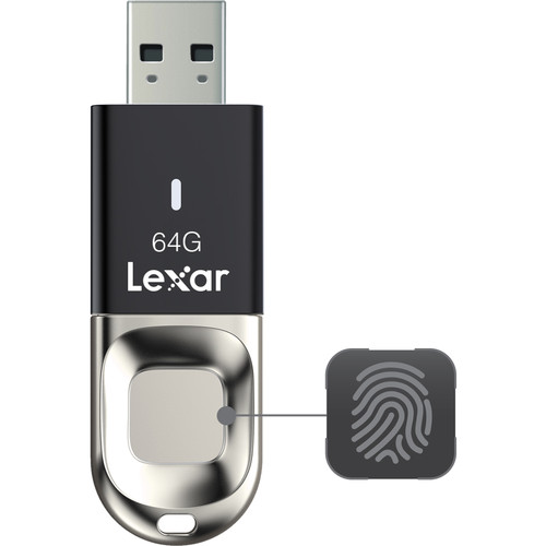 Lexar Jumpdrive Fingerprint F35 USB 3.0 (64GB)