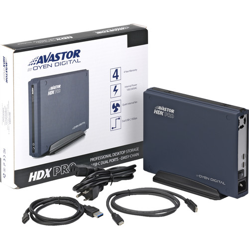 Avastor 12TB HDX Pro USB Type-C External Hard Drive