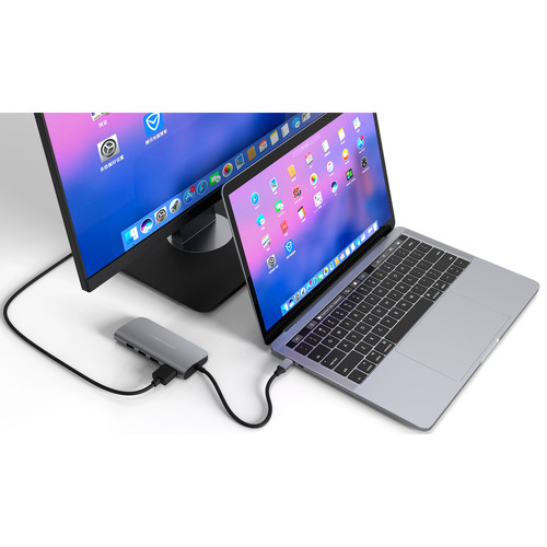 HYPER HyperDrive Power 9-in-1 USB Type-C Hub (Space Gray)