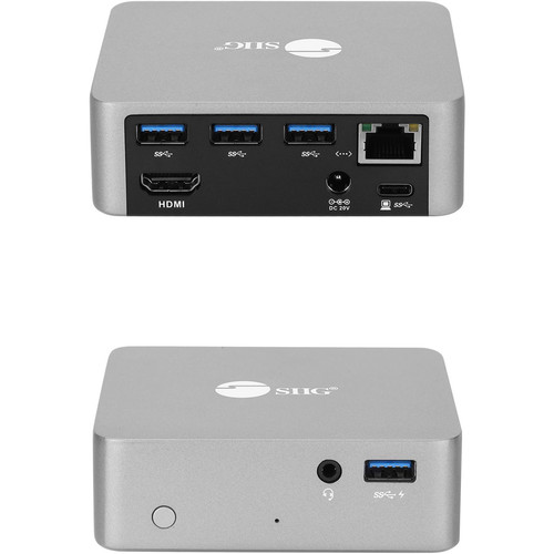 SIIG Aluminum USB Type-C Mini Docking Station