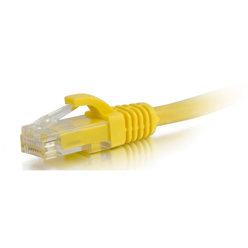 C2G Cat 6a Snagless Unshielded Ethernet Patch Cable (25', Yellow)