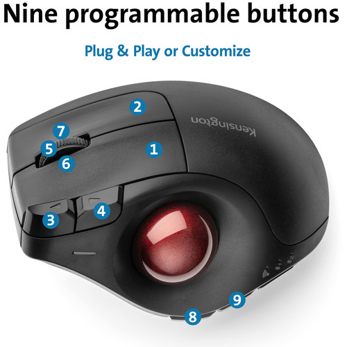 Kensington Pro Fit Wireless Vertical Trackball