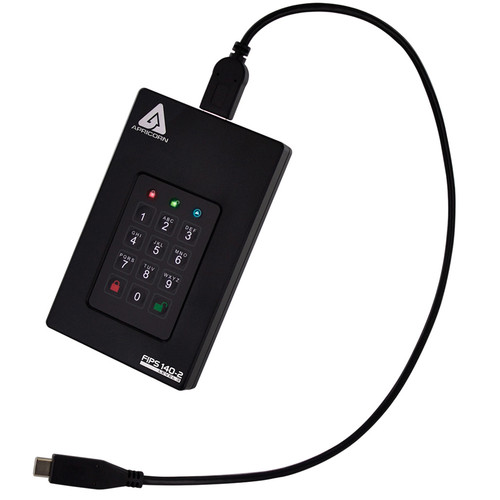Apricorn 1TB Aegis Fortress L3 Encrypted Portable SSD