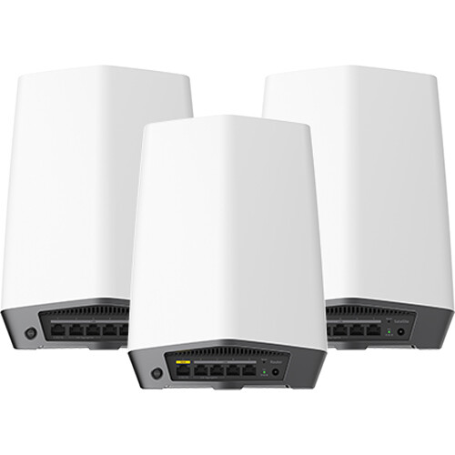 Netgear Orbi Pro AX6000 Wireless Tri-Band Gigabit Mesh Wi-Fi System (3-Pack)