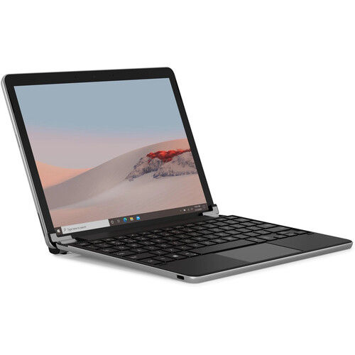 Brydge 10.5 Go+ Wireless Backlit Keyboard with Trackpad for Surface Go & Go 2 (Silver)