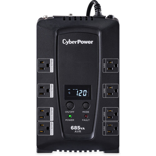CyberPower CP685AVRLCD Intelligent LCD UPS (685VA)