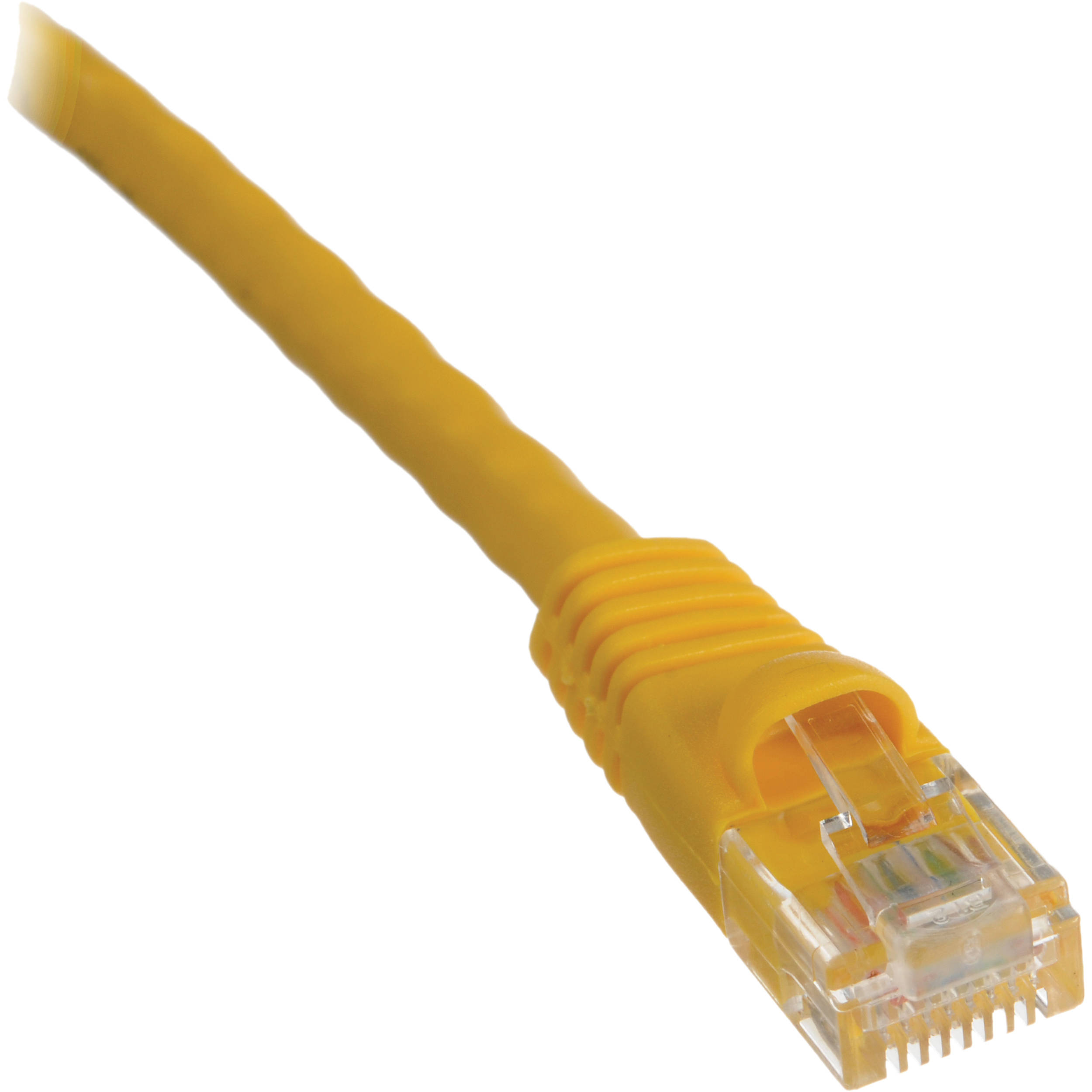Comprehensive Cat5e 350 MHz Snagless Patch Cable (10', Yellow)