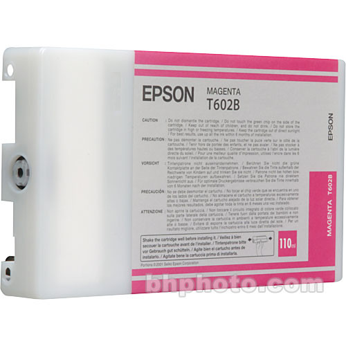 Epson UltraChrome Magenta Ink Cartridge (110ml)