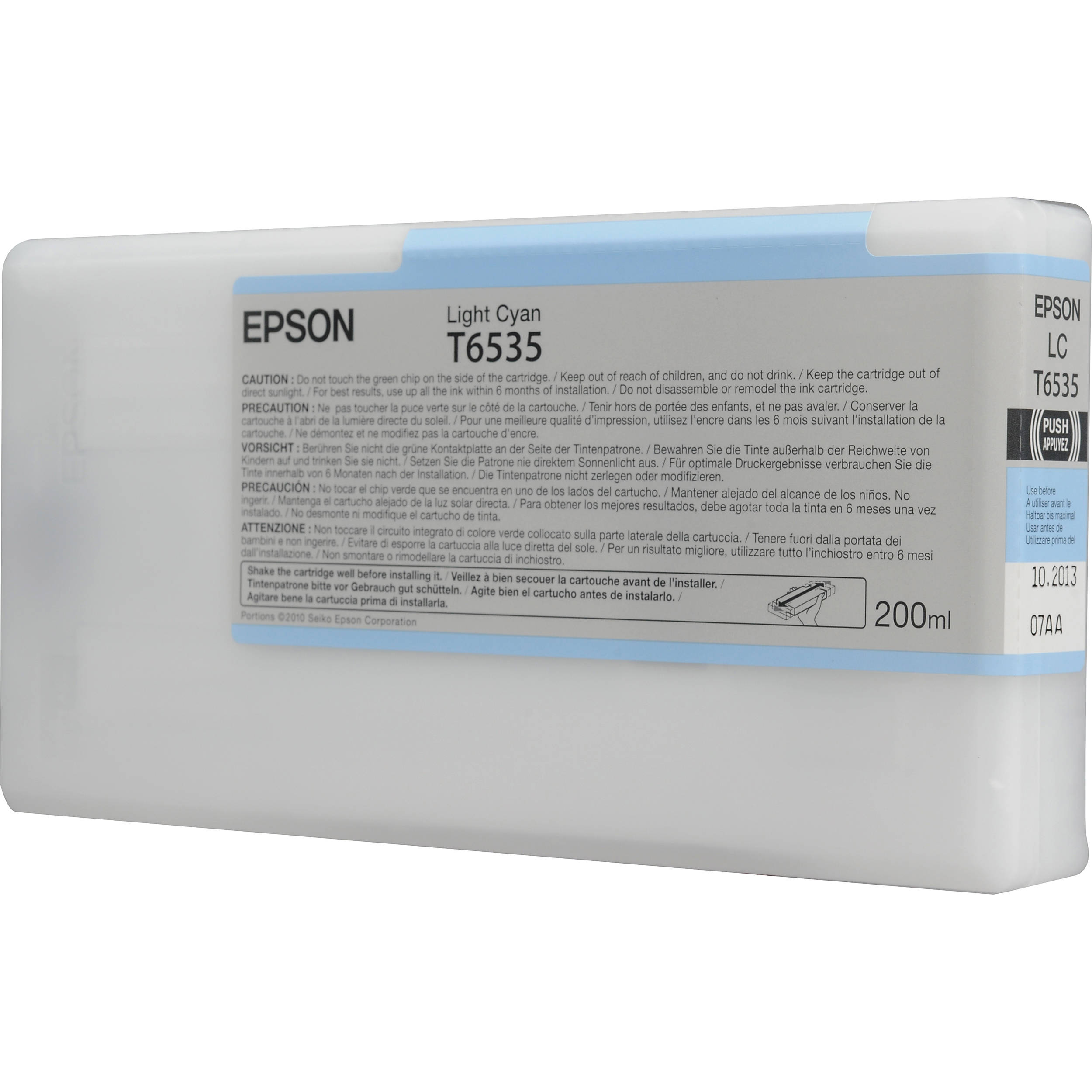 Epson Ultrachrome HDR Light Cyan Ink Cartridge (200 ml)