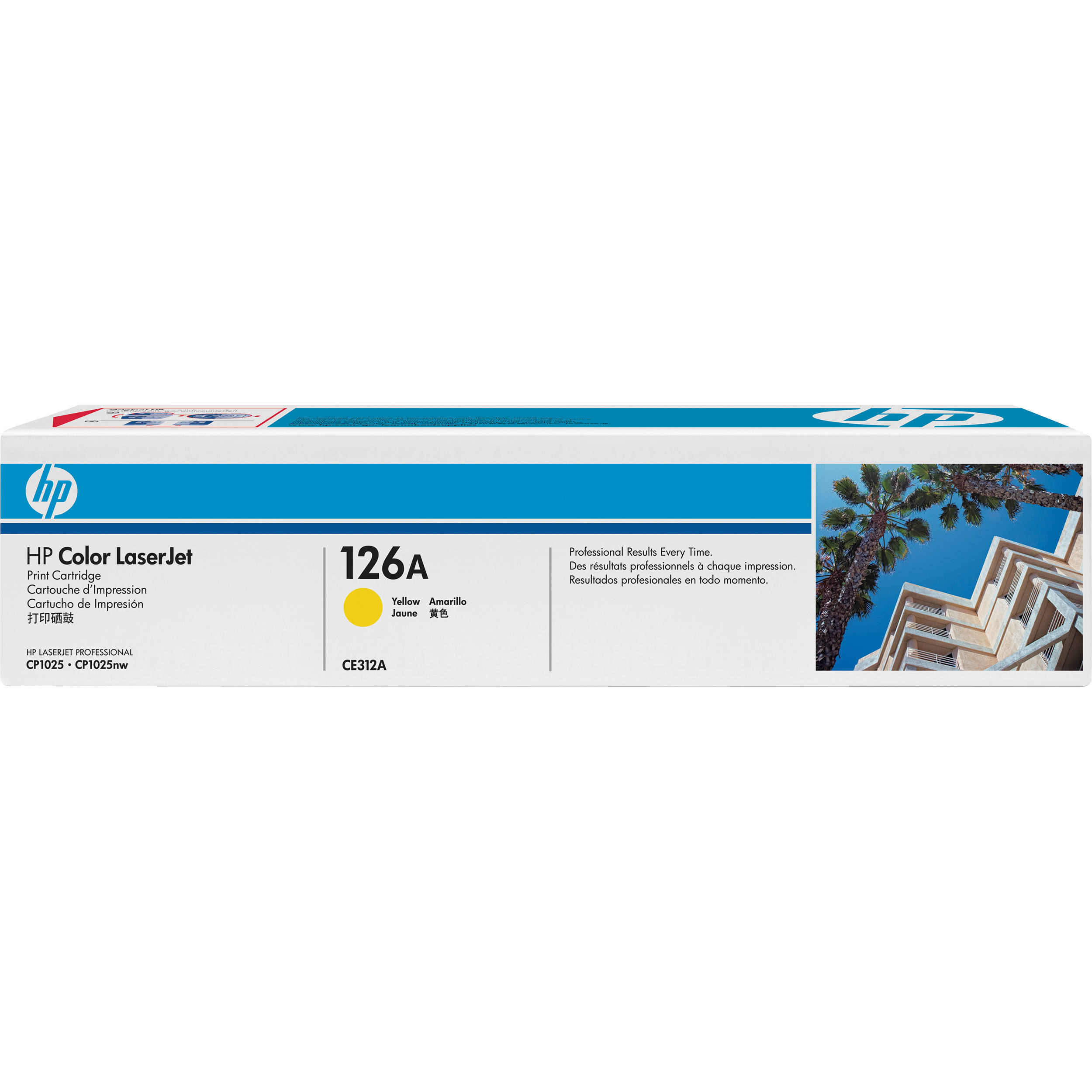 HP HP126A Yellow LaserJet Toner Cartridge (CE312A)