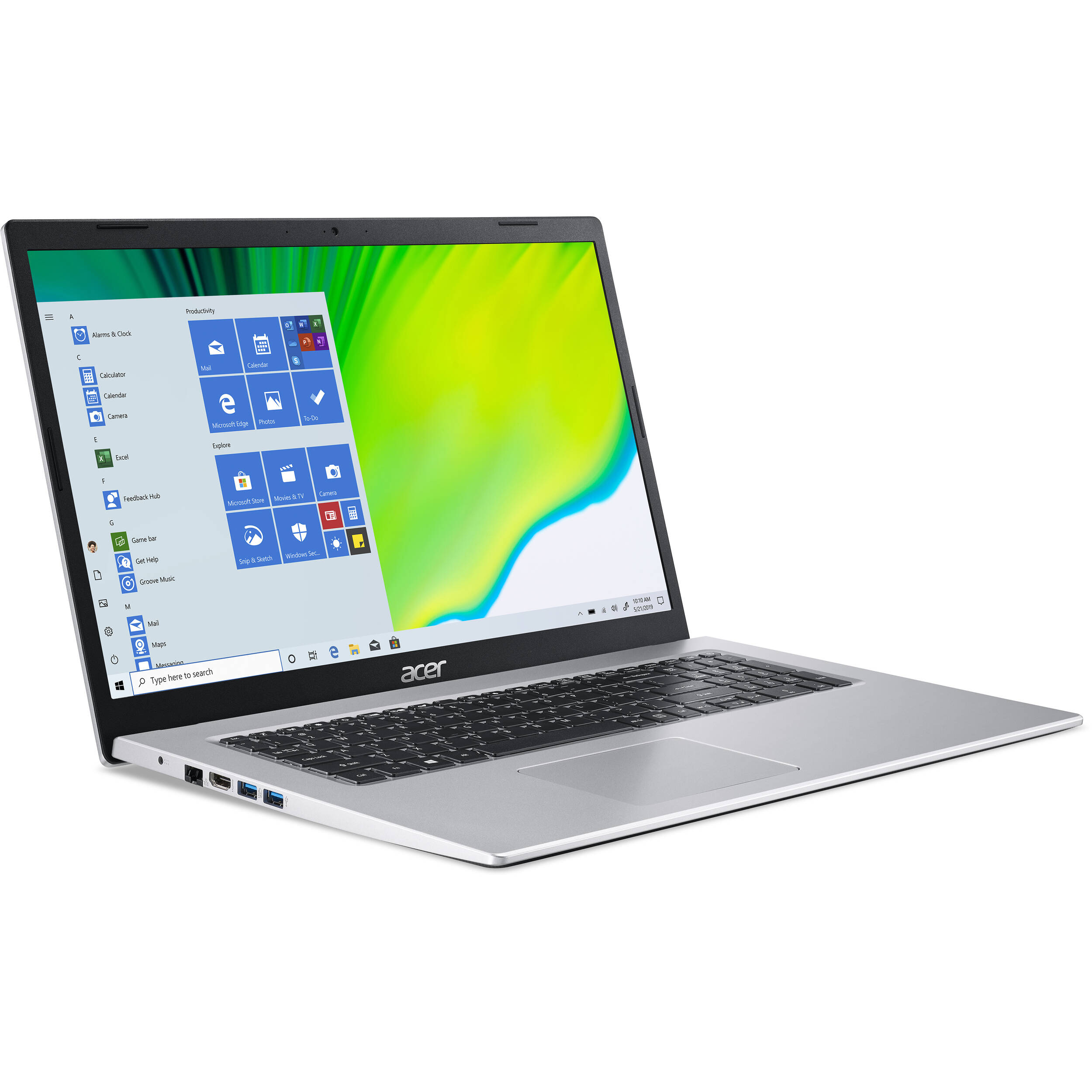 Acer 17.3" Aspire 3 Notebook (Pure Silver)