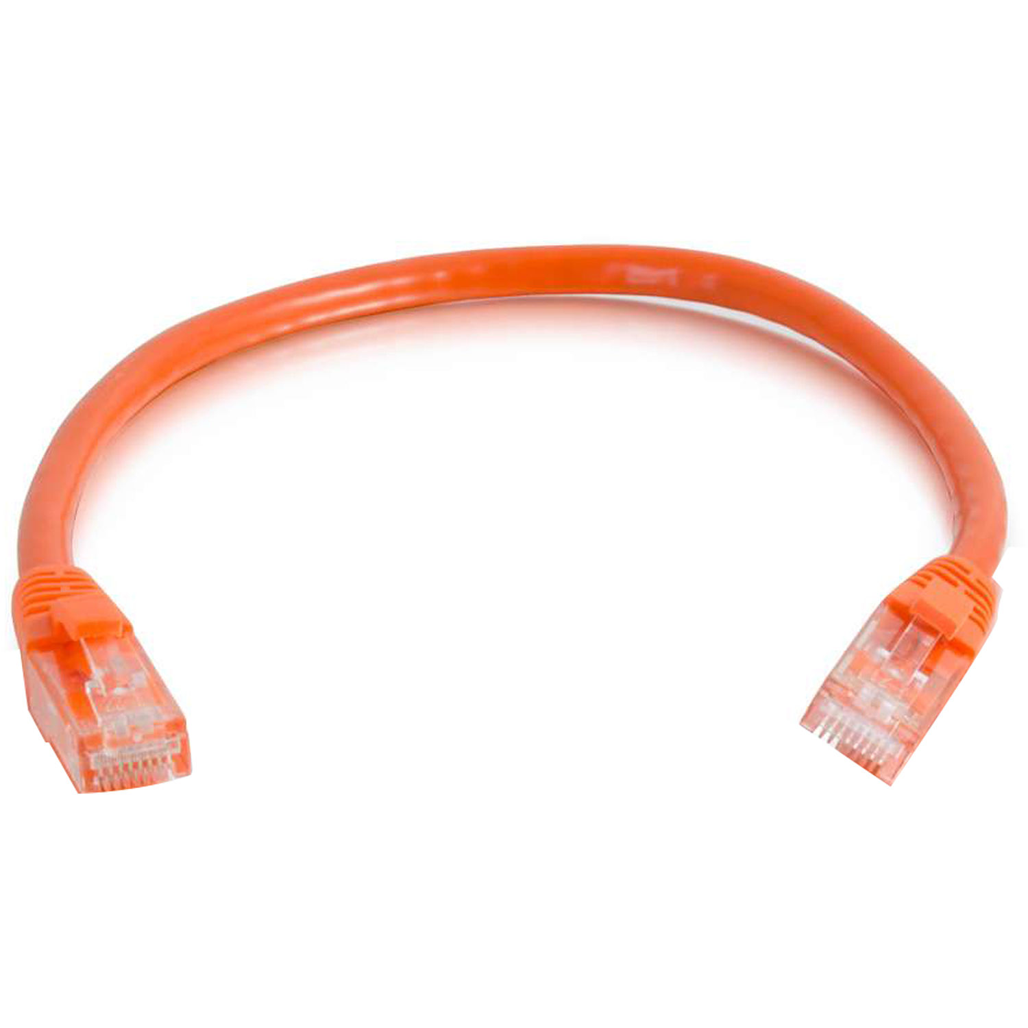C2G RJ45 Male to RJ45 Male Cat 6 Snagless Patch Cable (15', Orange)