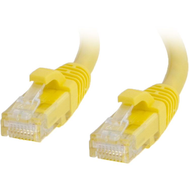 C2G Cat 6a Snagless Unshielded Ethernet Patch Cable (5', Yellow)