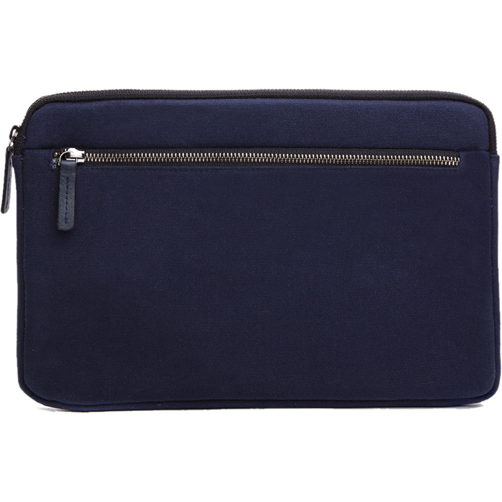 Cecilia Gallery Waxed Cotton Sleeve for 11" MacBook (Midnight)