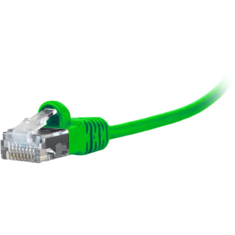 Comprehensive MicroFlex Pro AV/IT Cat 6 Snagless Patch Cable (10', Green)