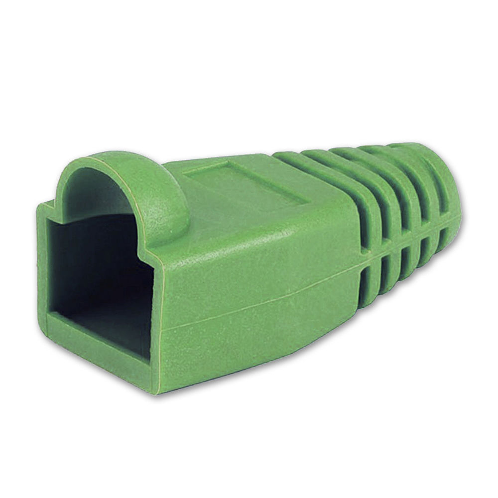 Comprehensive RJ45 Snagless Boot (Green, 50-Pack)