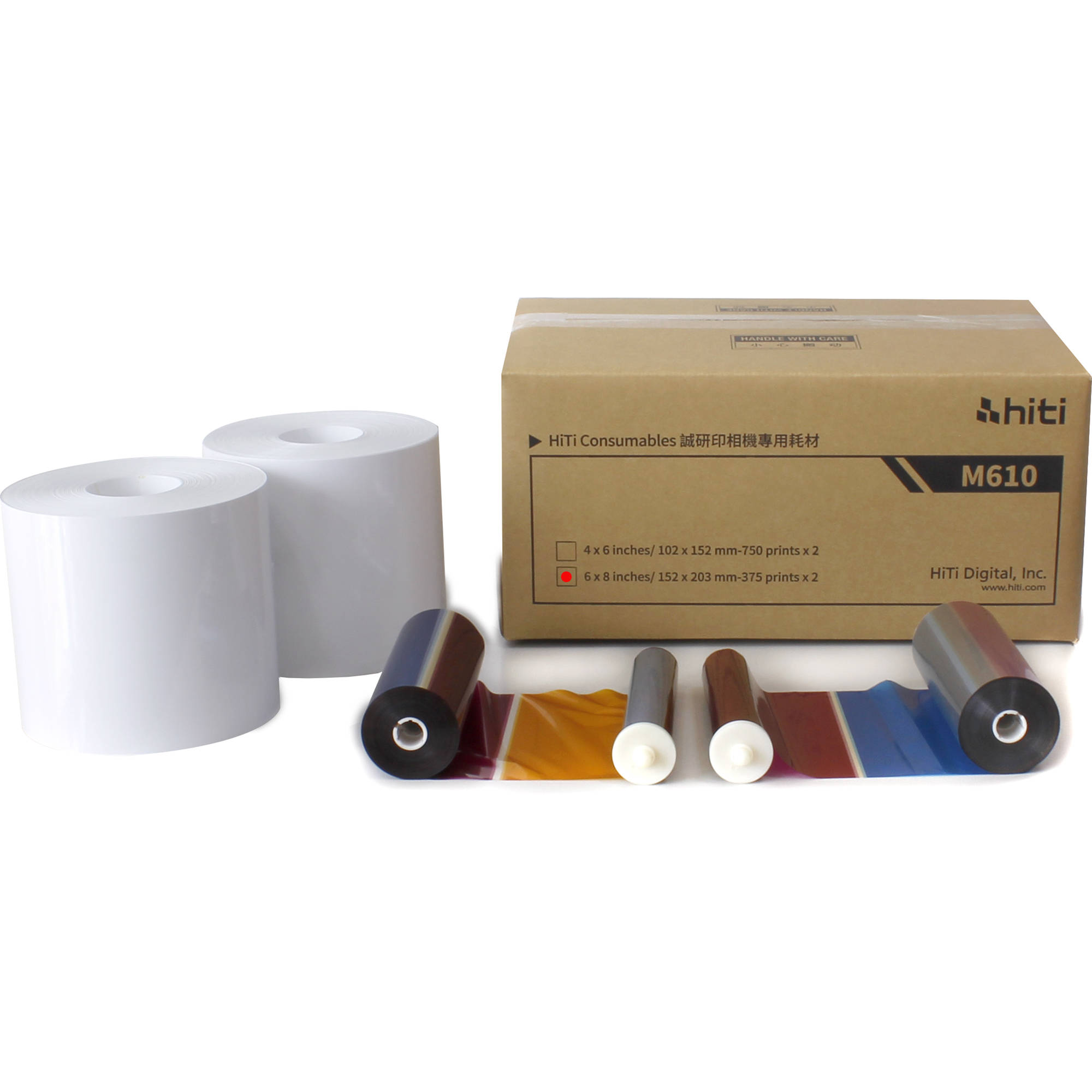 HiTi M610 6 x 8" Print Kit (750 Prints)