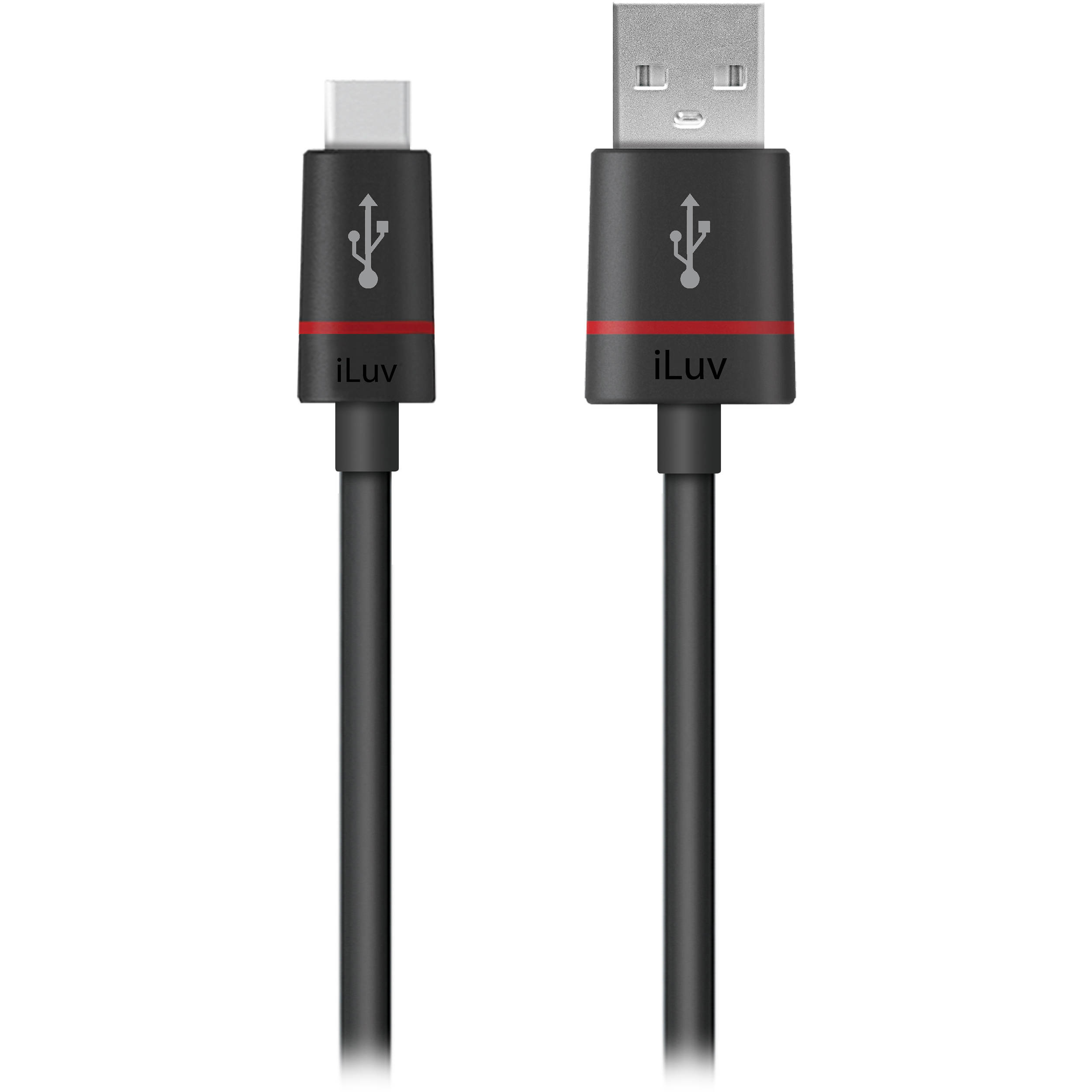 iLuv Premium Micro USB Sync and Charge Cable (3', White)