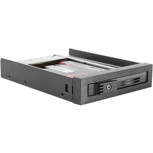 iStarUSA 3.5" to 2.5" SATA I/II/III Tray-Less Hot-Swap Cage (Black)