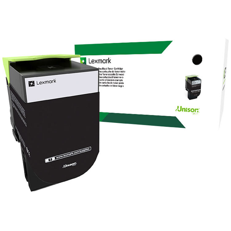 Lexmark CX410 & CX510 Black High-Yield Return Program Toner Cartridge