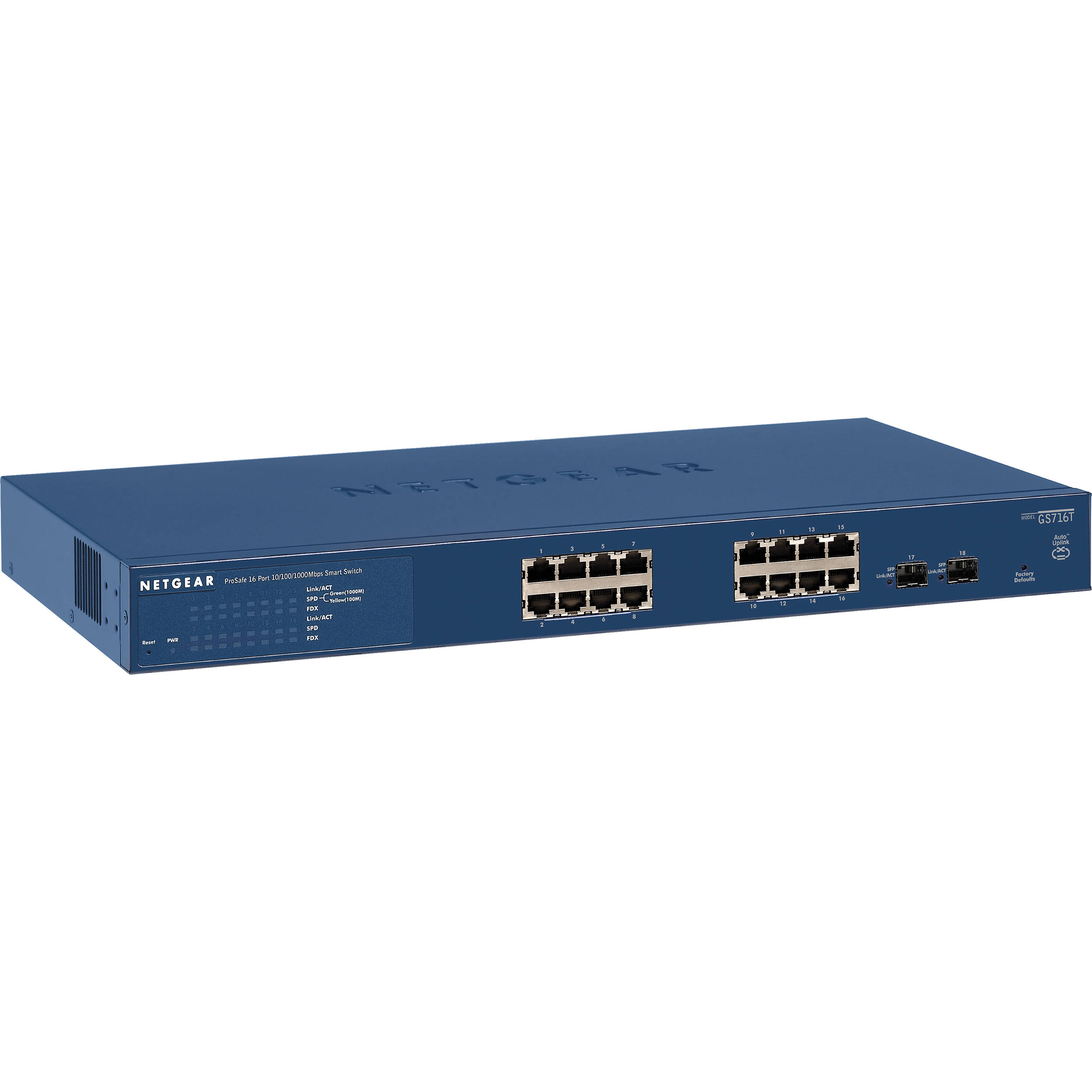 Netgear GS716Tv3 ProSAFE Gigabit Smart Switch