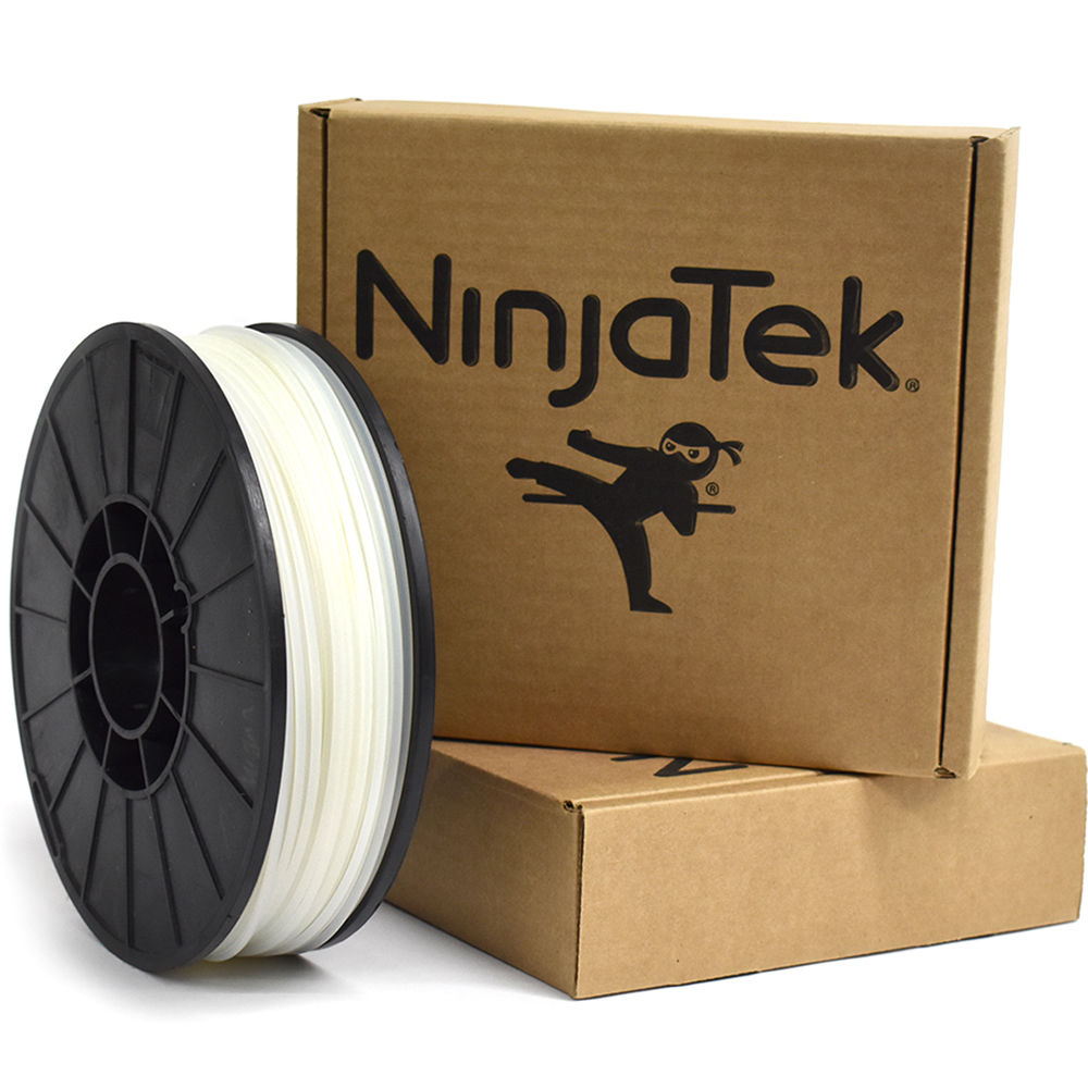 NinjaTek Armadillo 3mm 75D TPU Nylon Alternative Filament (1kg, Water)