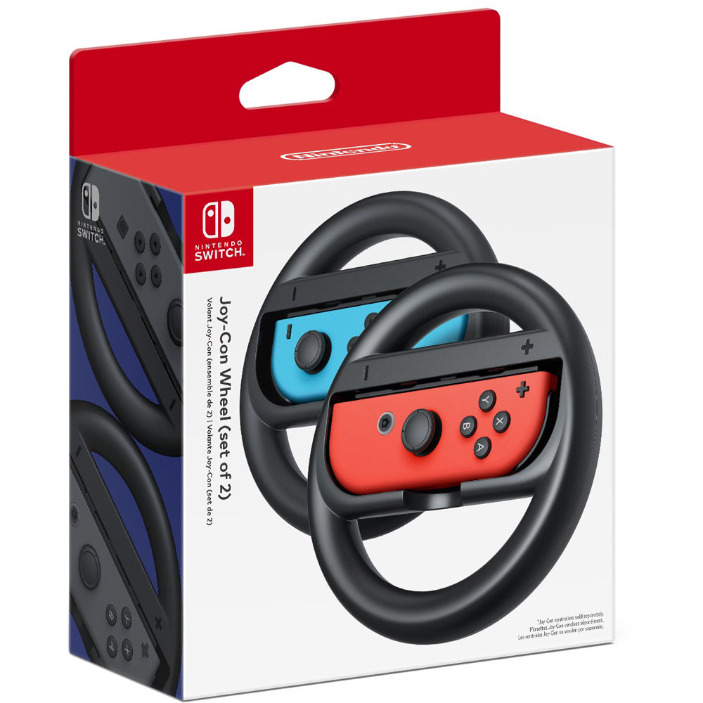 Nintendo Joy-Con Wheel (2-Pack, Black)