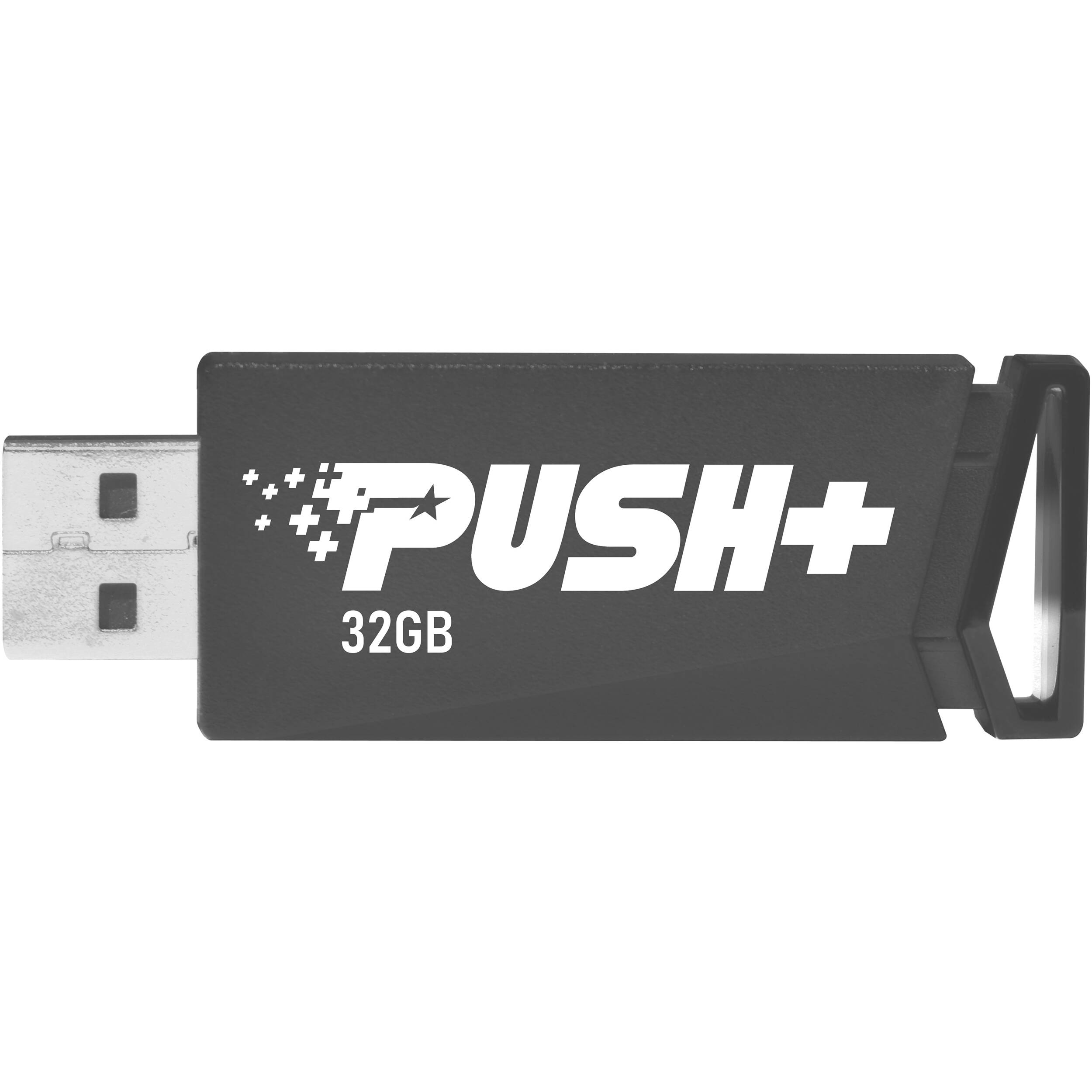 Patriot 32GB Push+ USB 3.2 Gen 1 Flash Drive
