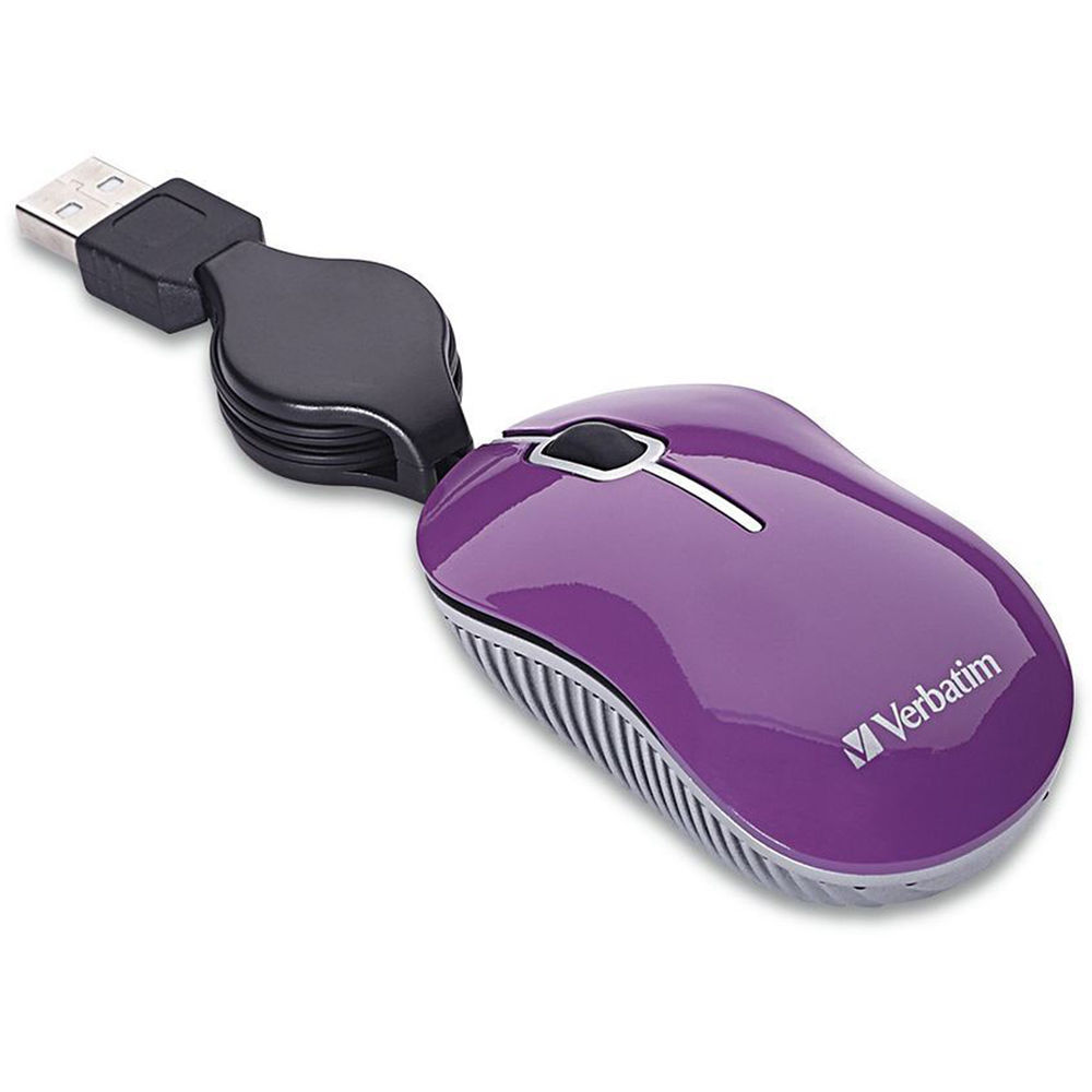 Verbatim Commuter Series Mini Travel Mouse (Purple)