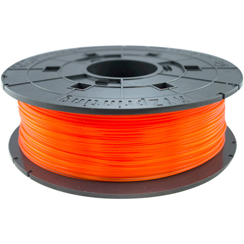 XYZprinting 1.75mm PLA Filament (600g, Clear Tangerine)