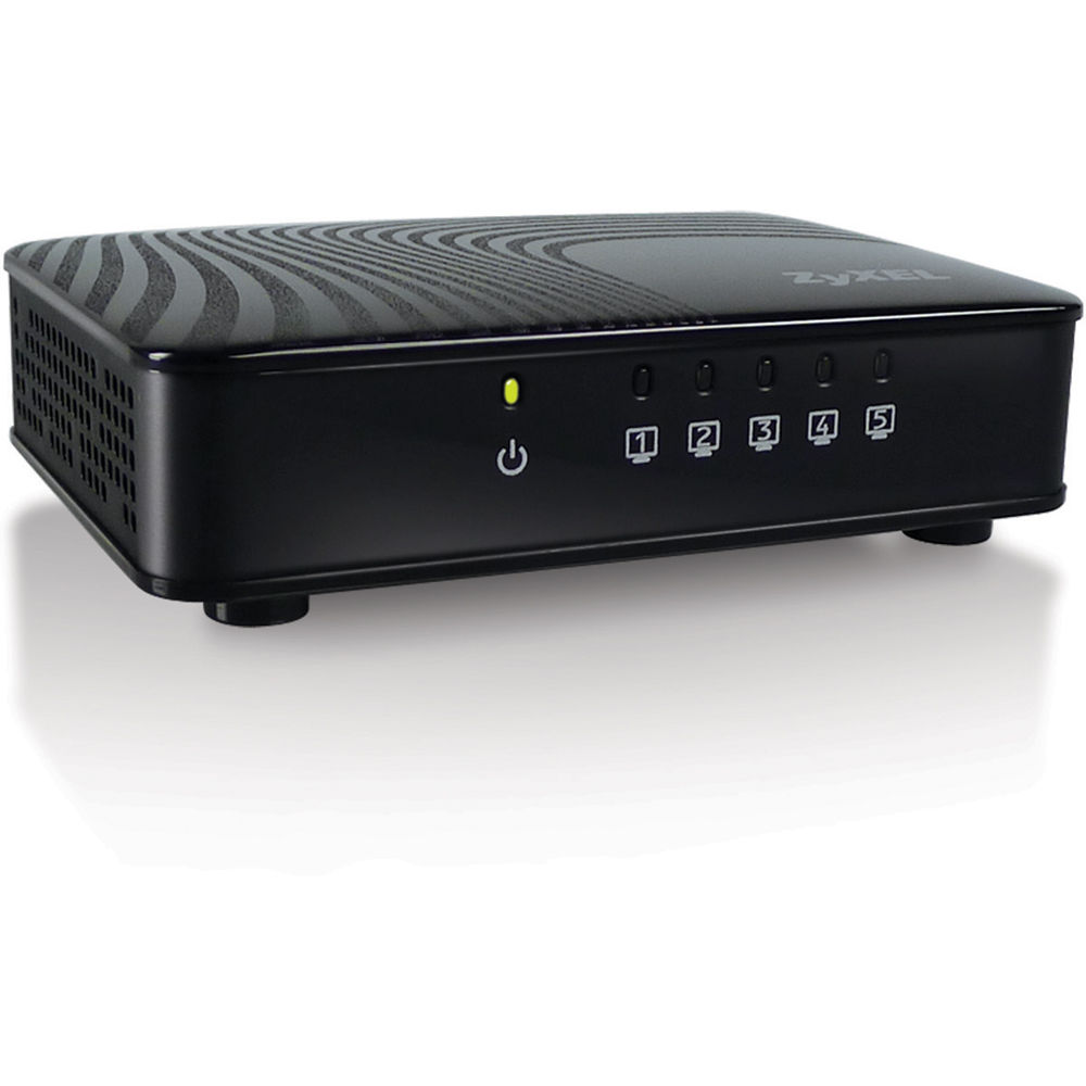 ZyXEL GS-105S v2 5-Port Desktop Gigabit Ethernet Media Switch